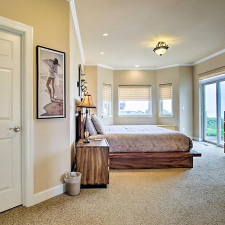 Oceanfront South Beach Home With Hot Tub And Sauna Нюпорт Екстериор снимка